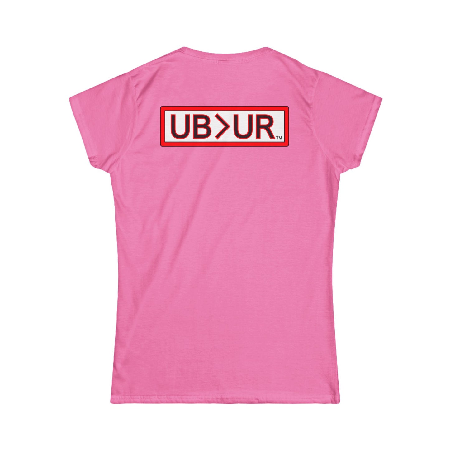 EMPOWERED- Women's Comfy crewneck TShirt-UB>UR in the back