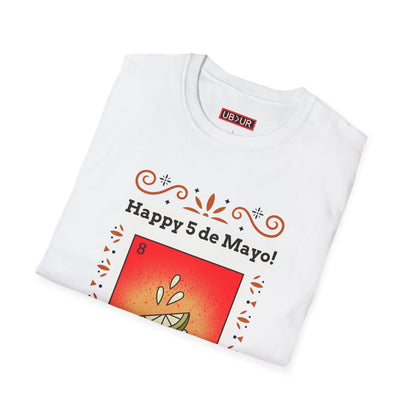 CINCO DE MAYO-MAS TEQUILA, Unisex Softstyle T-Shirt