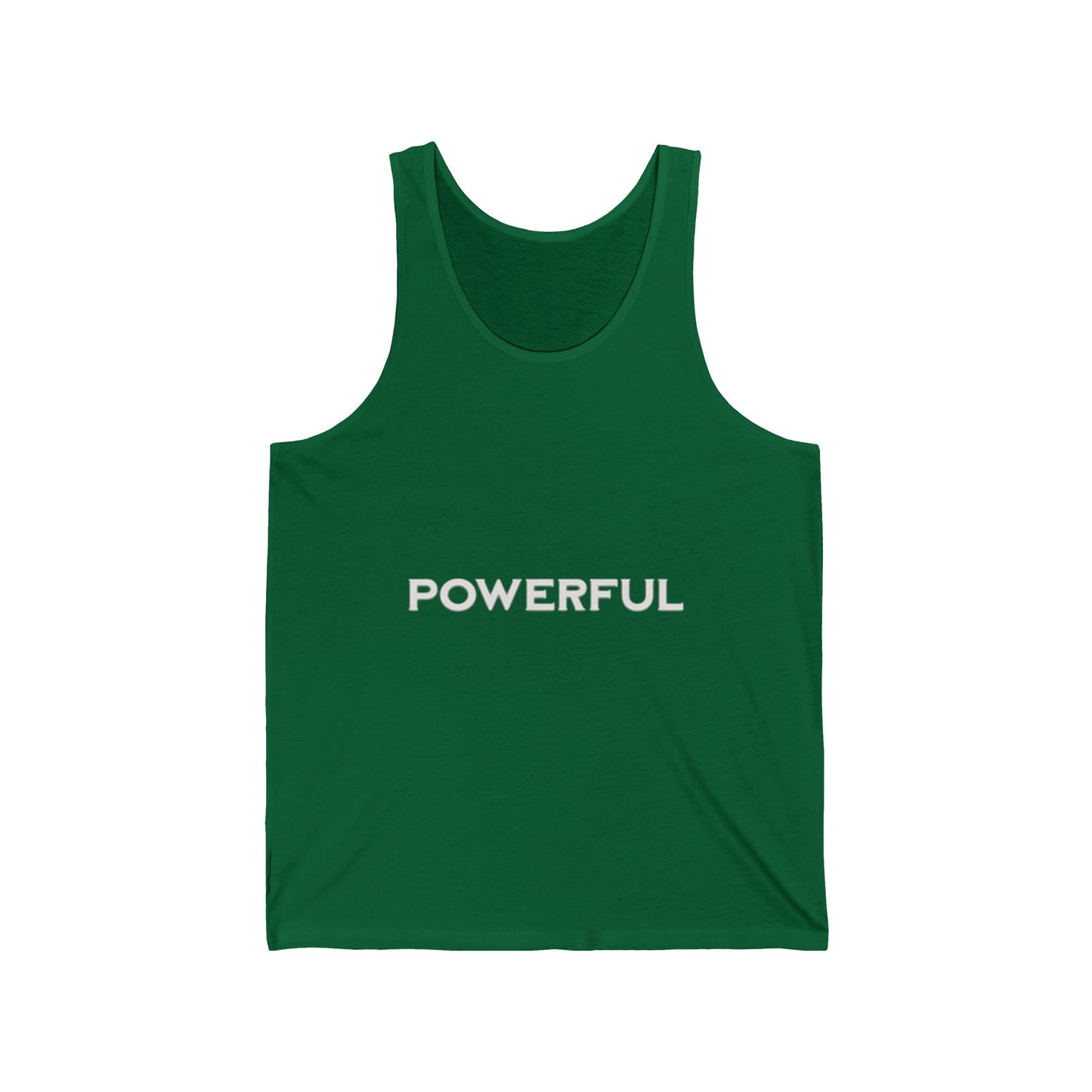 POWERFUL-Unisex Jersey Tank