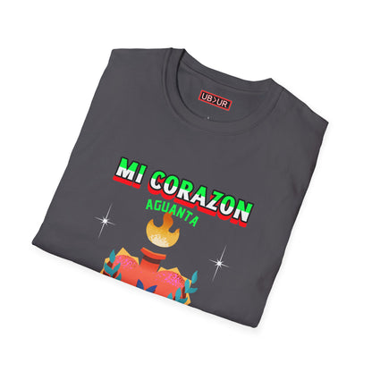 CINCO DE MAYO- MI CORAZON, Unisex Softstyle T-Shirt