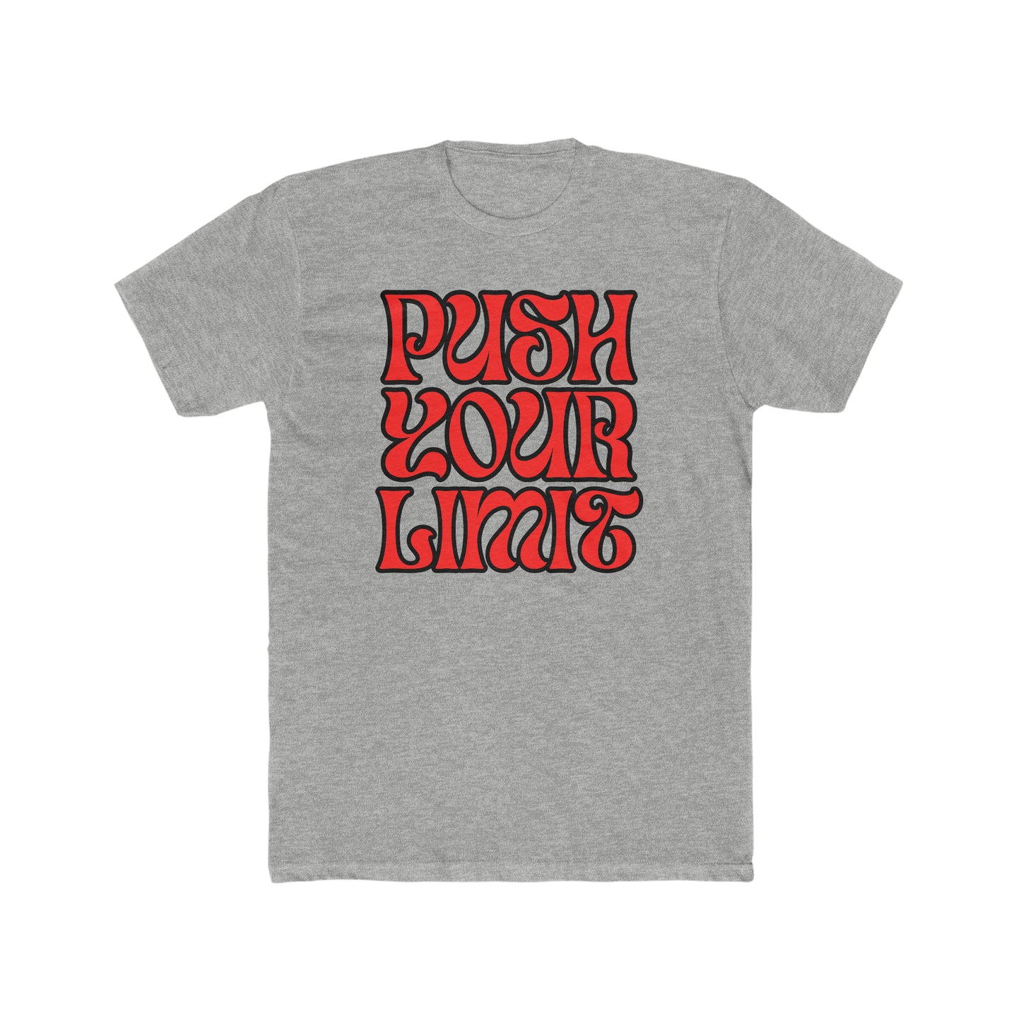 Push You Limit- Men's Cotton Crew Tee