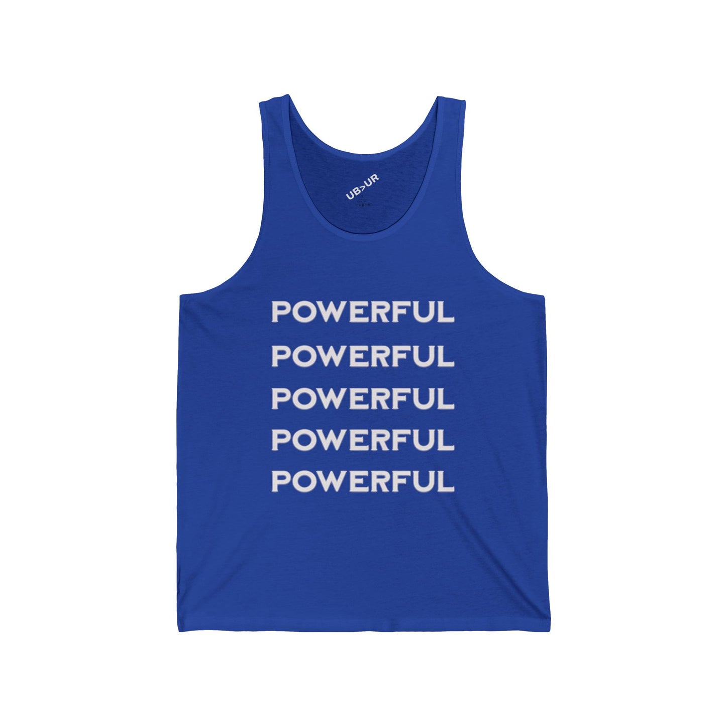 POWERFUL-Unisex Jersey Tank
