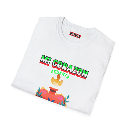CINCO DE MAYO- MI CORAZON, Unisex Softstyle T-Shirt