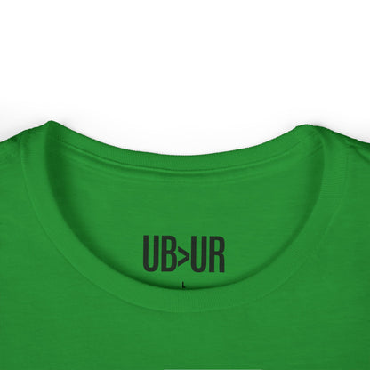 EMPOWERED- Women's Comfy crewneck TShirt-UB>UR in the back