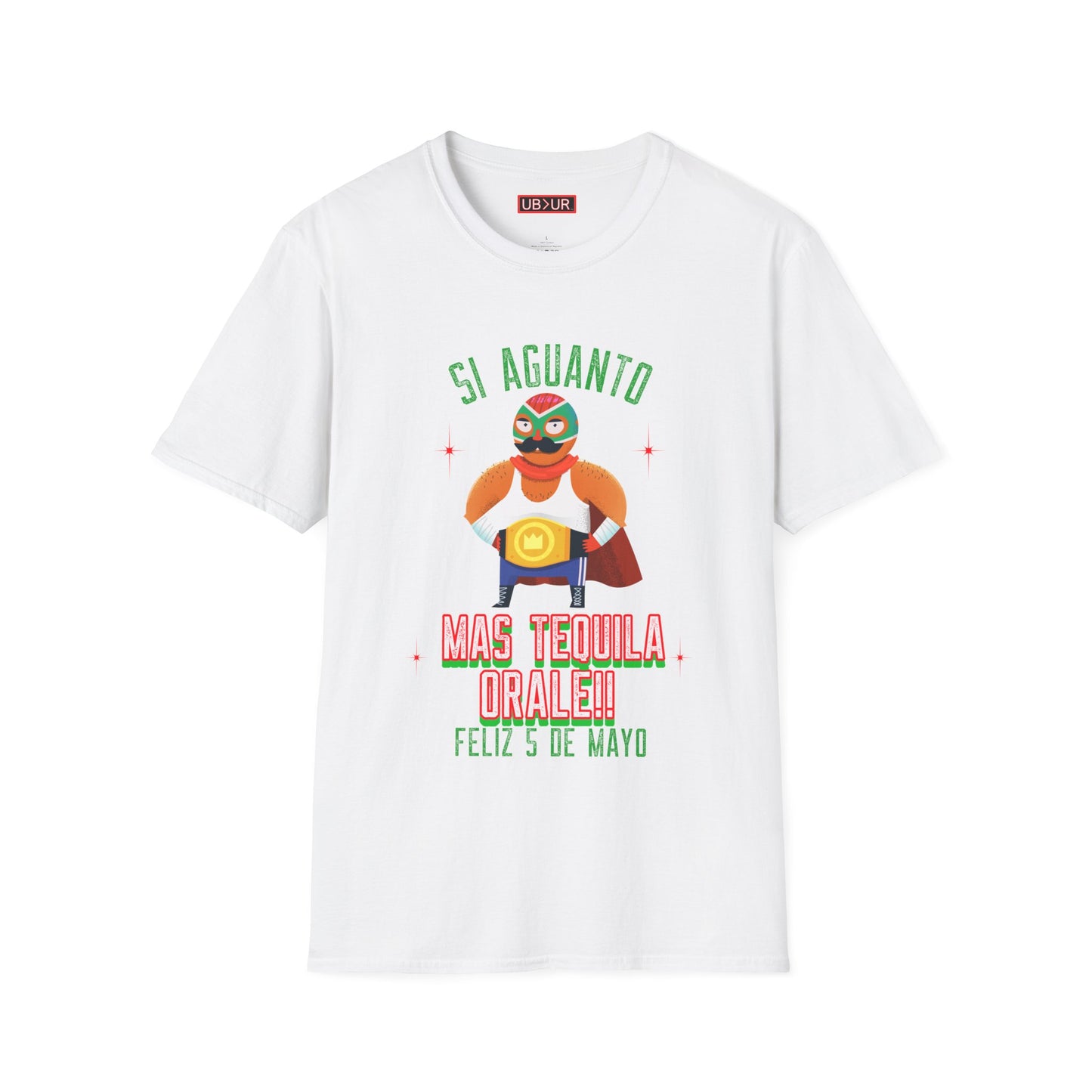 CINCO DE MAYO-SI AGUANTO, Unisex Softstyle T-Shirt