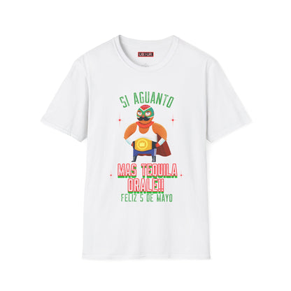 CINCO DE MAYO-SI AGUANTO, Unisex Softstyle T-Shirt