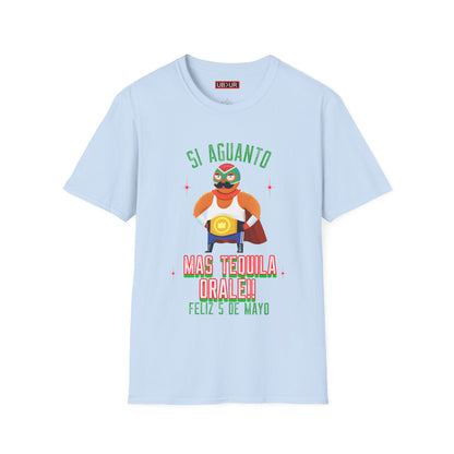 CINCO DE MAYO-SI AGUANTO, Unisex Softstyle T-Shirt