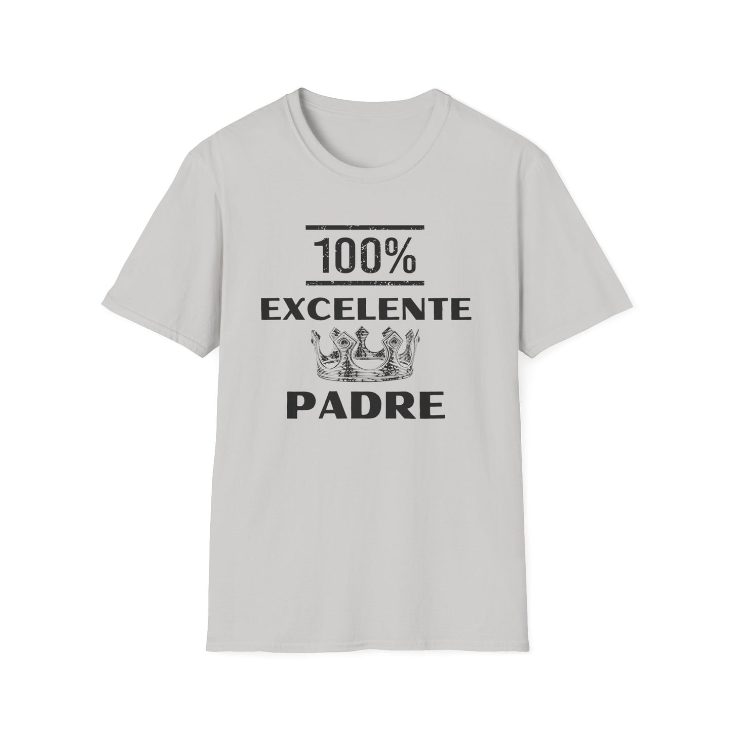 100% Excelente Padre- Unisex Softstyle T-Shirt