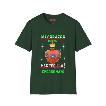 CINCO DE MAYO- MI CORAZON, Unisex Softstyle T-Shirt