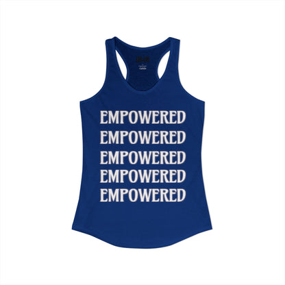 EMPOWERED-Women's Ideal Racerback Tank