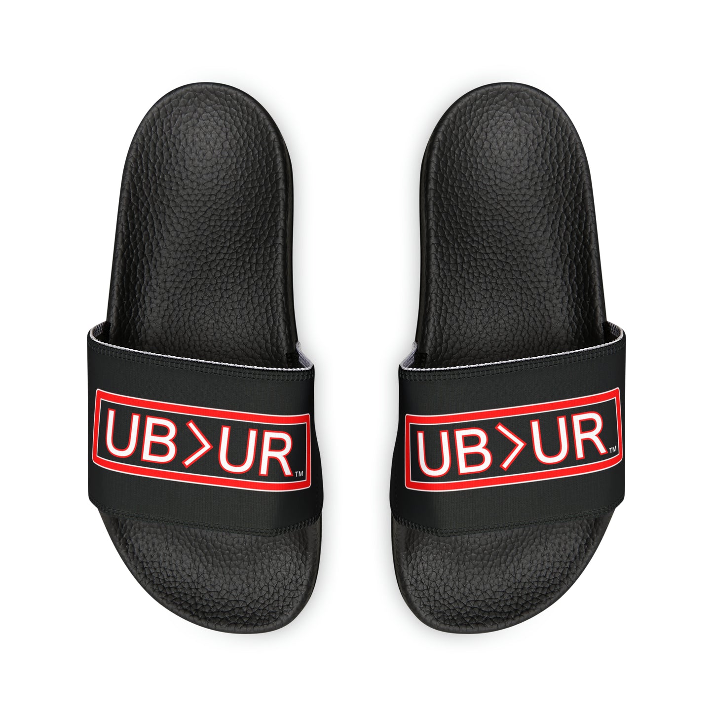 UB>UR-Men's PU Slide Sandals