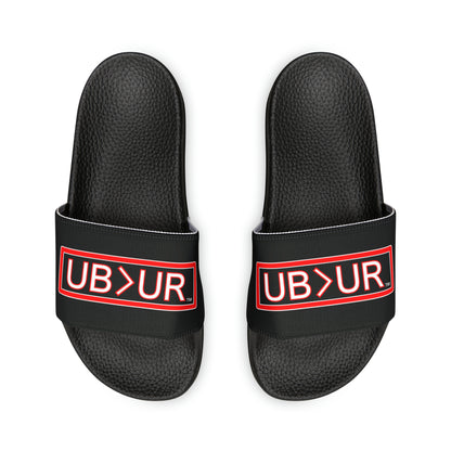 UB>UR-Men's PU Slide Sandals