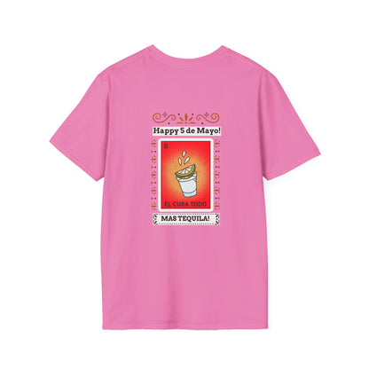 CINCO DE MAYO-MAS TEQUILA, Unisex Softstyle T-Shirt