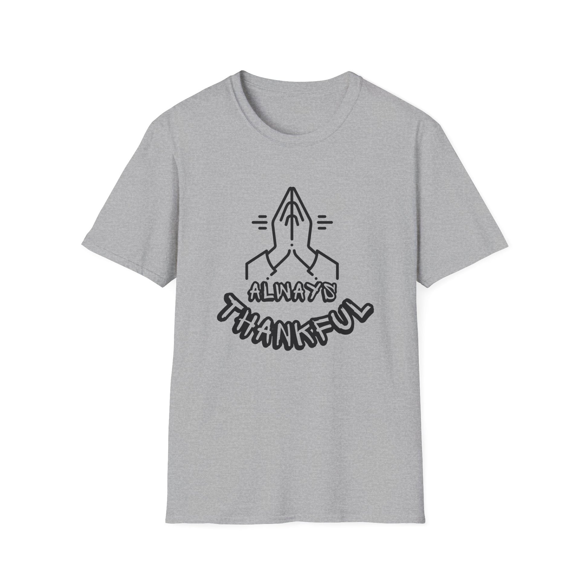 Grey "Always Thankful" Shirt