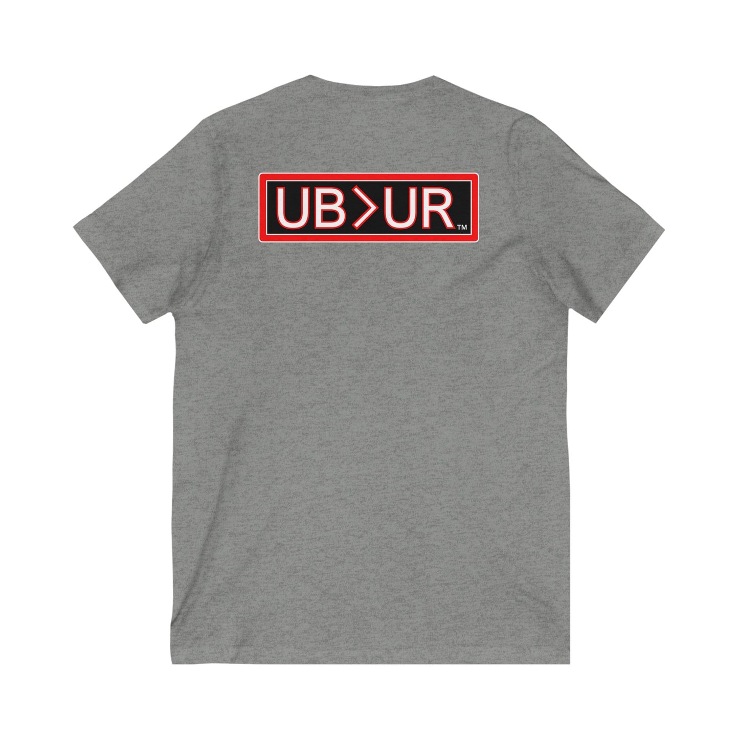 Unyielding UB>UR-Unisex Jersey Short Sleeve V-Neck Tee