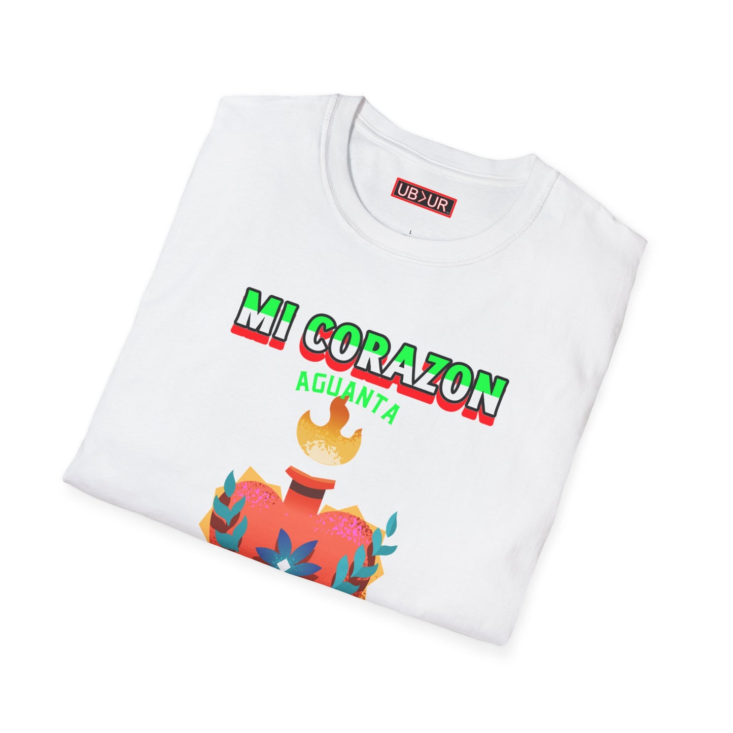 CINCO DE MAYO- MI CORAZON, Unisex Softstyle T-Shirt