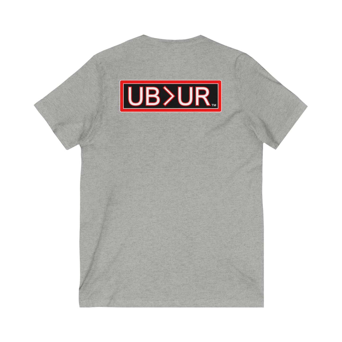 Unyielding UB>UR-Unisex Jersey Short Sleeve V-Neck Tee