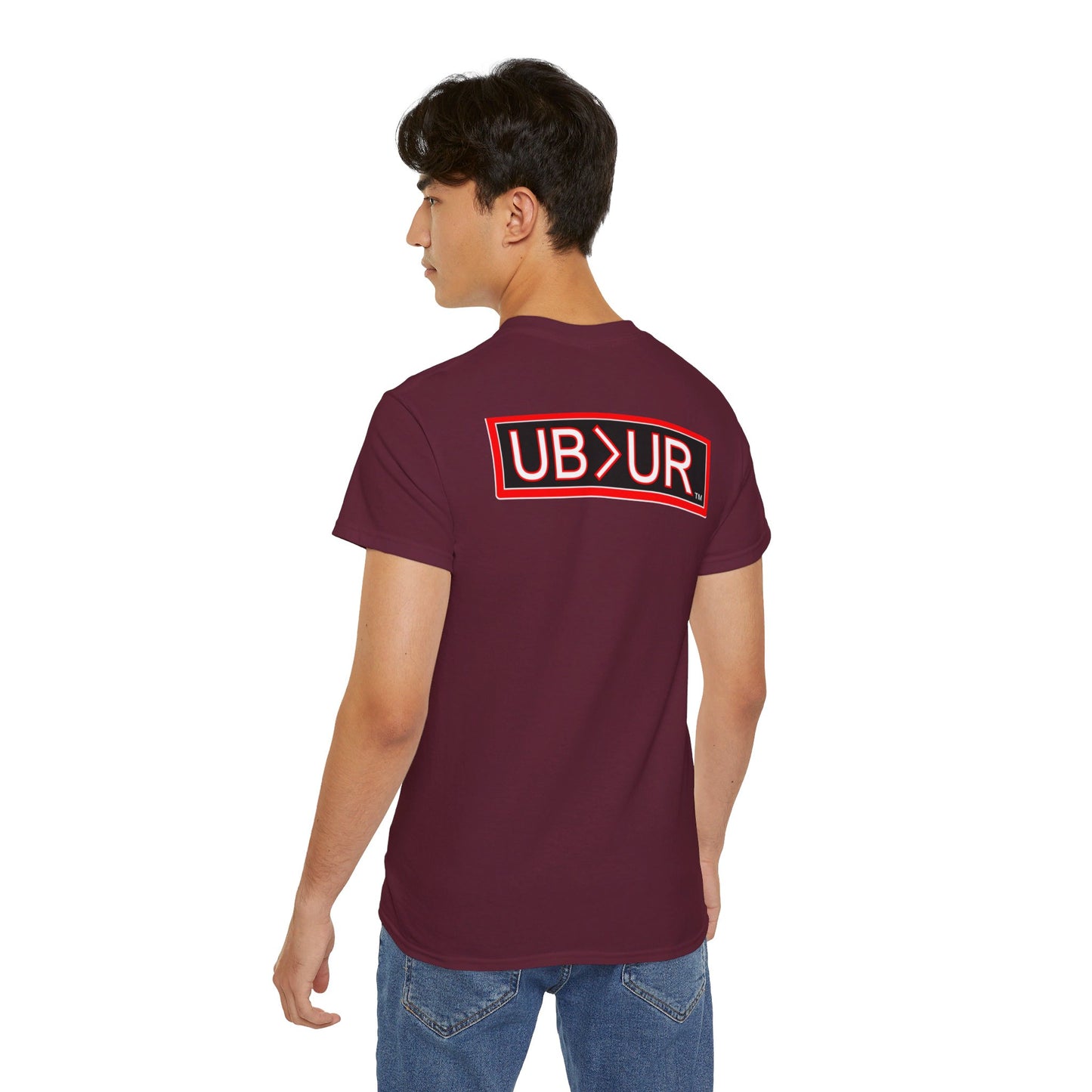 FAVORED Unisex Ultra Cotton Tee with UB>UR in the back