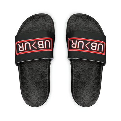 UB>UR-Men's PU Slide Sandals