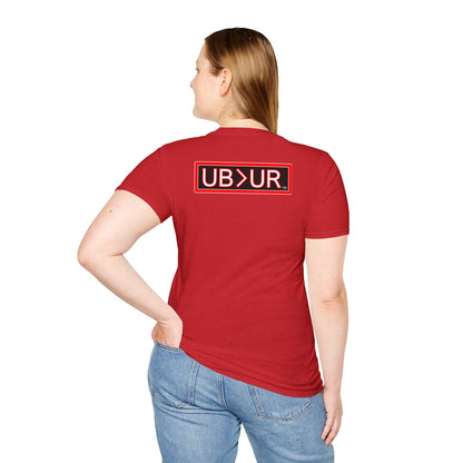 SUPERNATURAL-Unisex Softstyle T-Shirt-UB>UR on the back