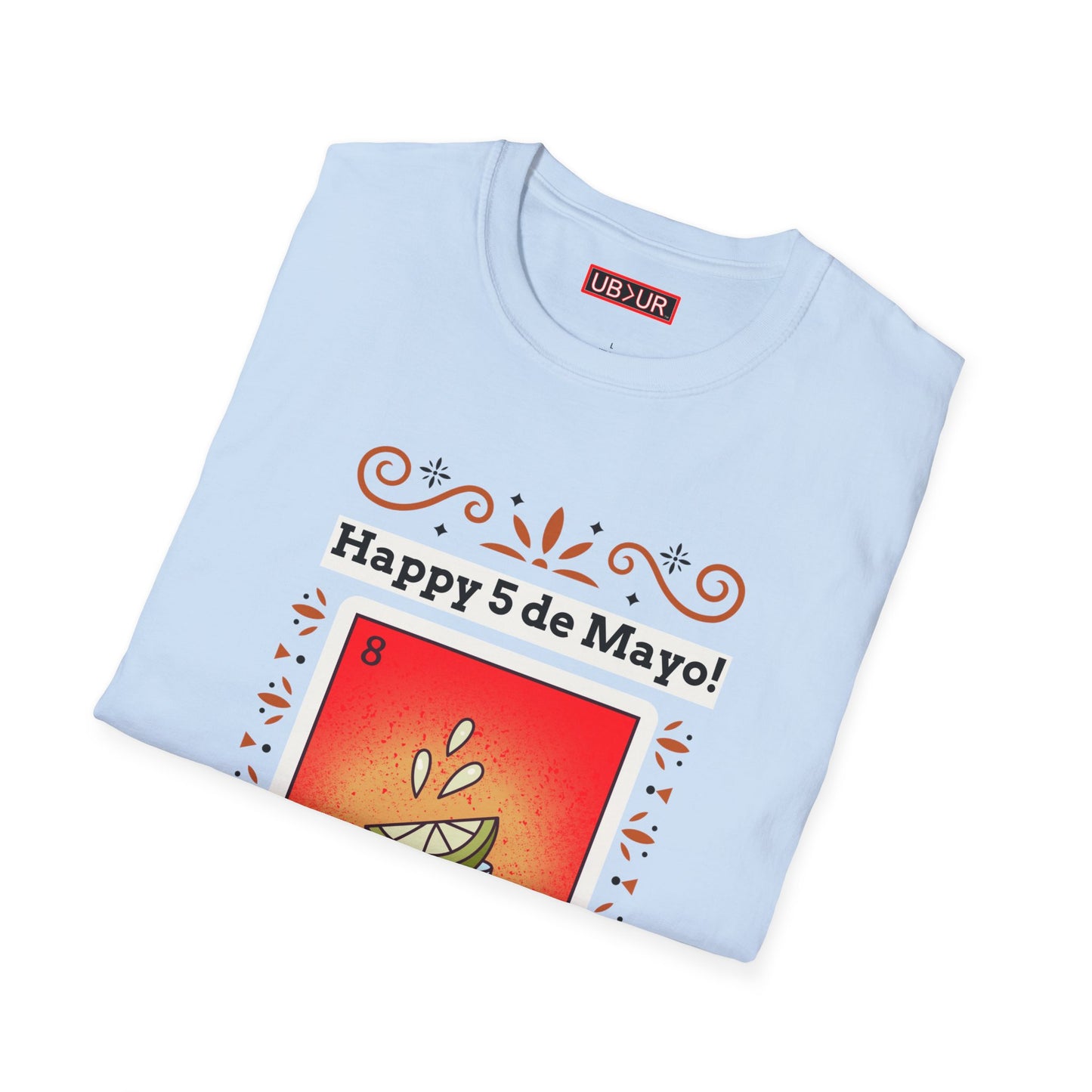 CINCO DE MAYO-MAS TEQUILA, Unisex Softstyle T-Shirt