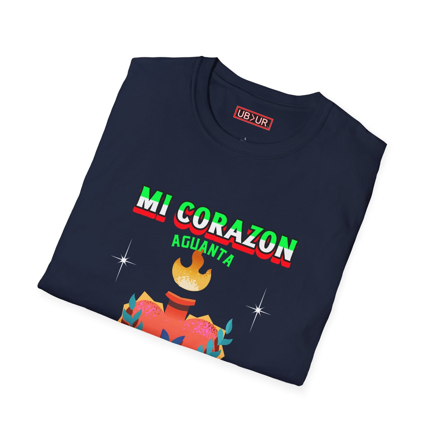 CINCO DE MAYO- MI CORAZON, Unisex Softstyle T-Shirt