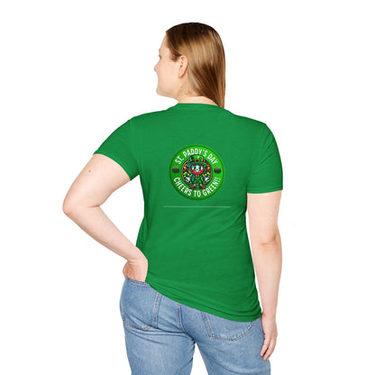 CHEERS TO GREEN-Unisex Softstyle T-Shirt