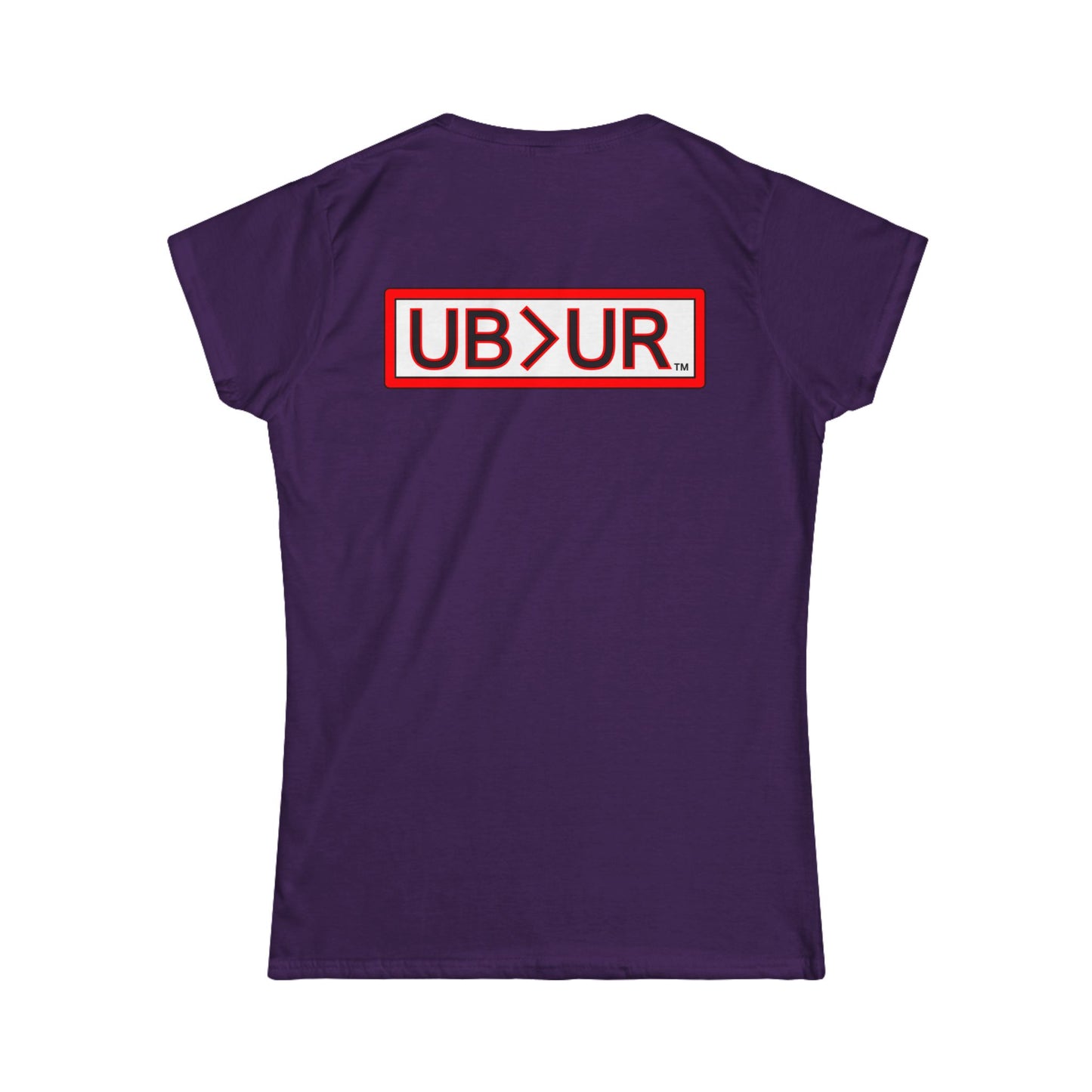 EMPOWERED- Women's Comfy crewneck TShirt-UB>UR in the back