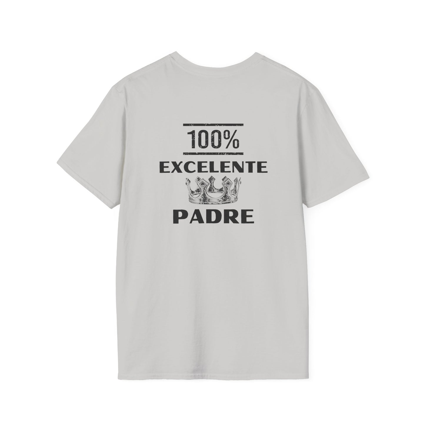 100% Excelente Padre- Unisex Softstyle T-Shirt