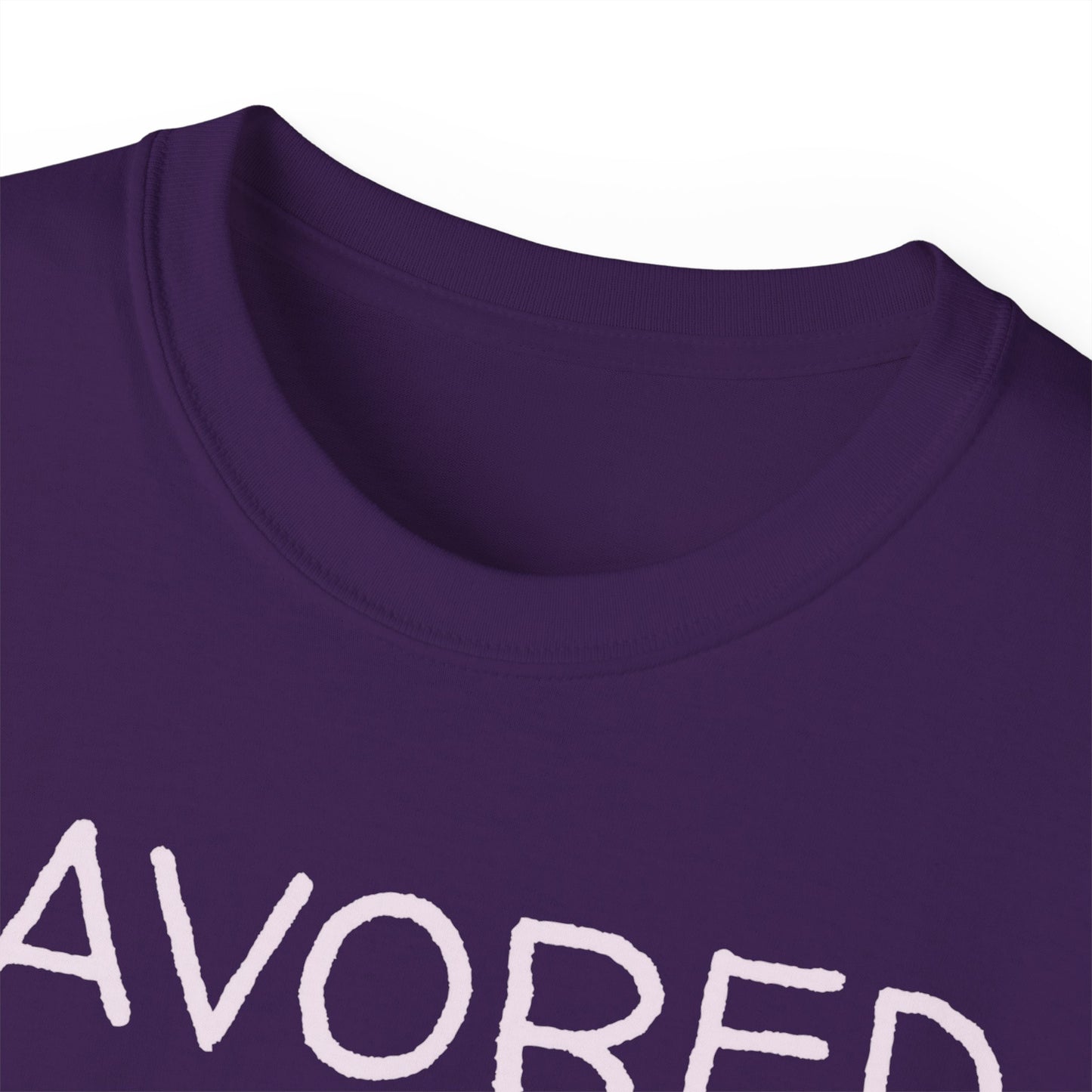 FAVORED Unisex Ultra Cotton Tee with UB>UR in the back