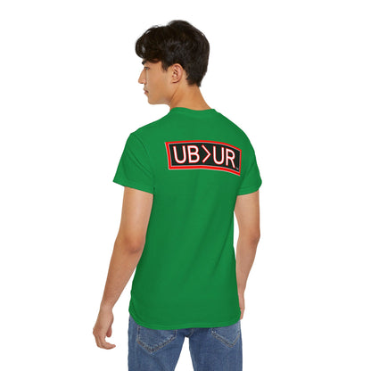 FAVORED Unisex Ultra Cotton Tee with UB>UR in the back