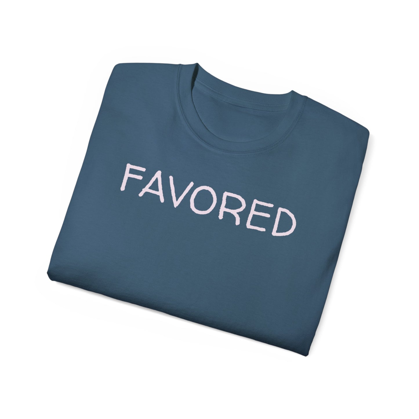 FAVORED Unisex Ultra Cotton Tee with UB>UR in the back