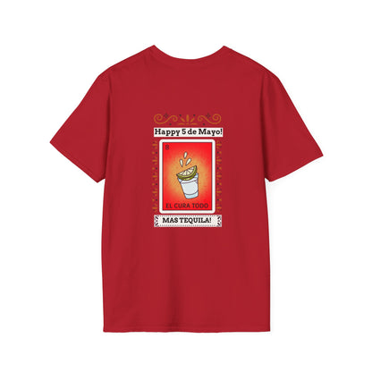 CINCO DE MAYO-MAS TEQUILA, Unisex Softstyle T-Shirt
