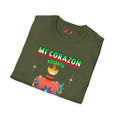 CINCO DE MAYO- MI CORAZON, Unisex Softstyle T-Shirt
