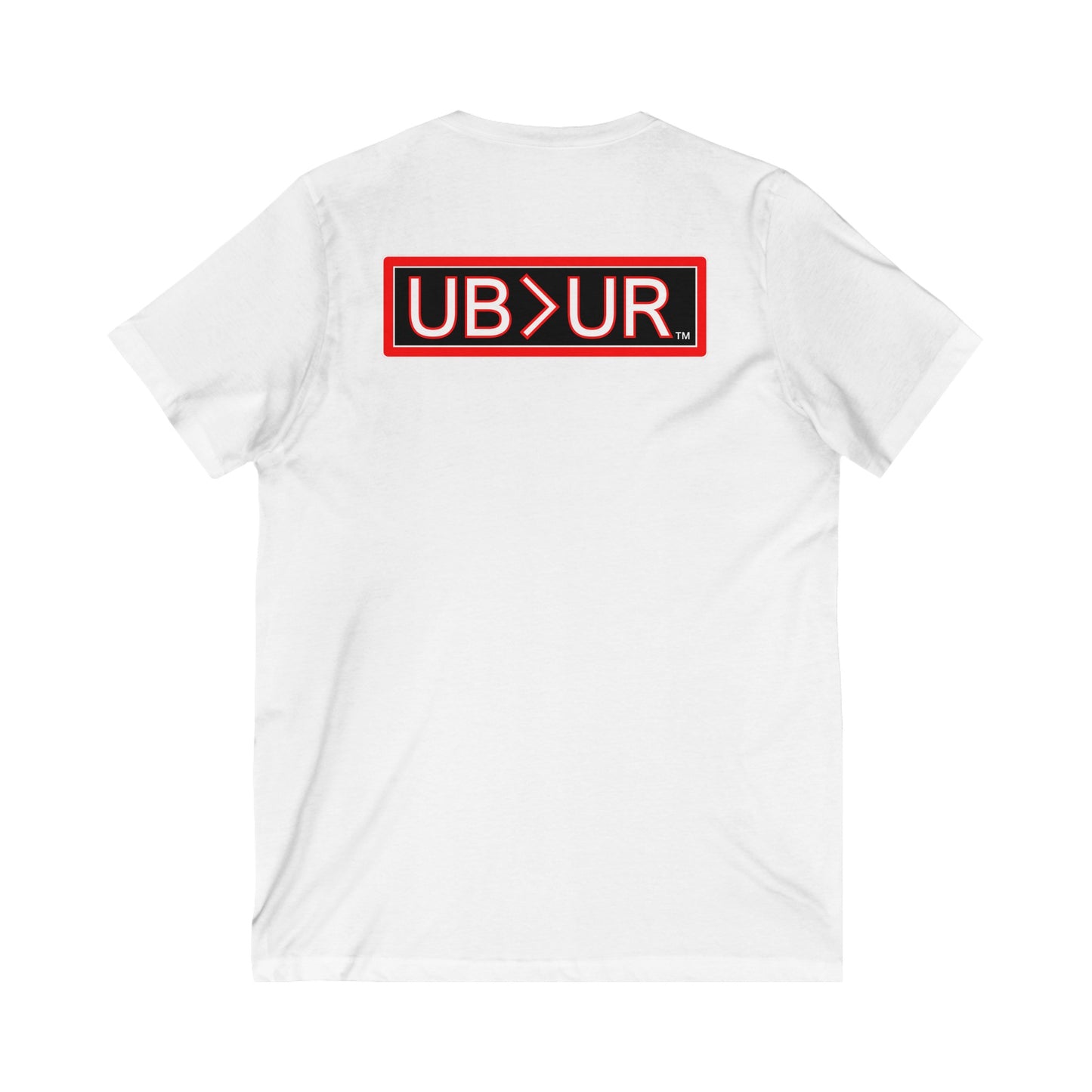 Unyielding UB>UR-Unisex Jersey Short Sleeve V-Neck Tee