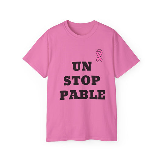 Unstoppable- Cancer Aid Unisex Ultra Cotton Tee