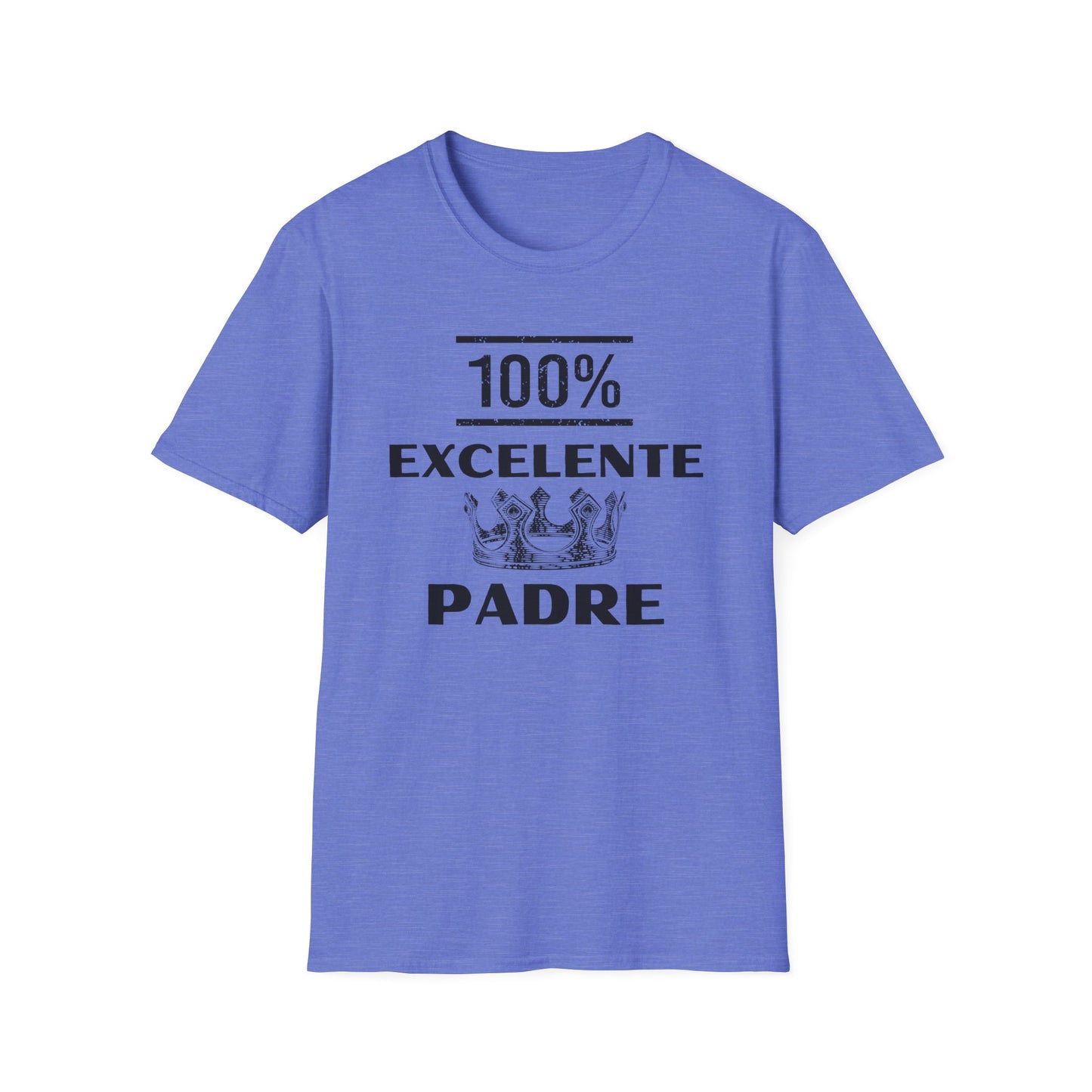 100% Excelente Padre- Unisex Softstyle T-Shirt