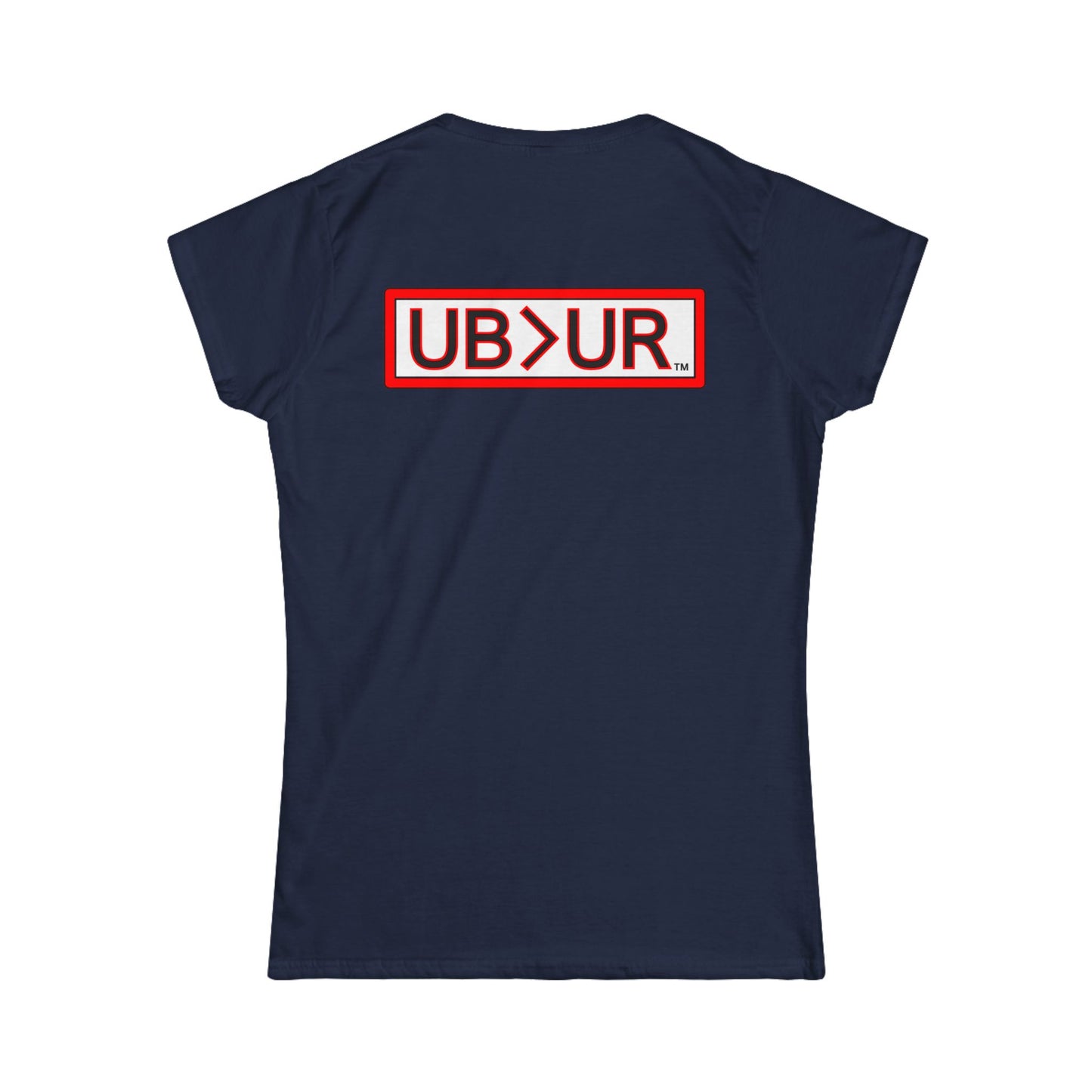 EMPOWERED- Women's Comfy crewneck TShirt-UB>UR in the back