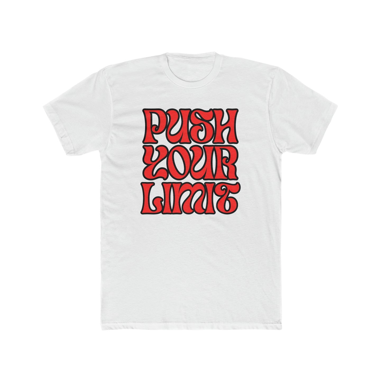 Push You Limit- Men's Cotton Crew Tee