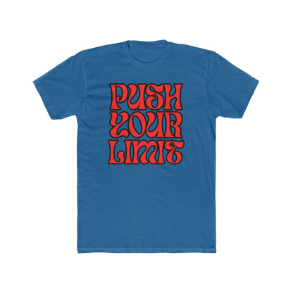 Push You Limit- Men's Cotton Crew Tee