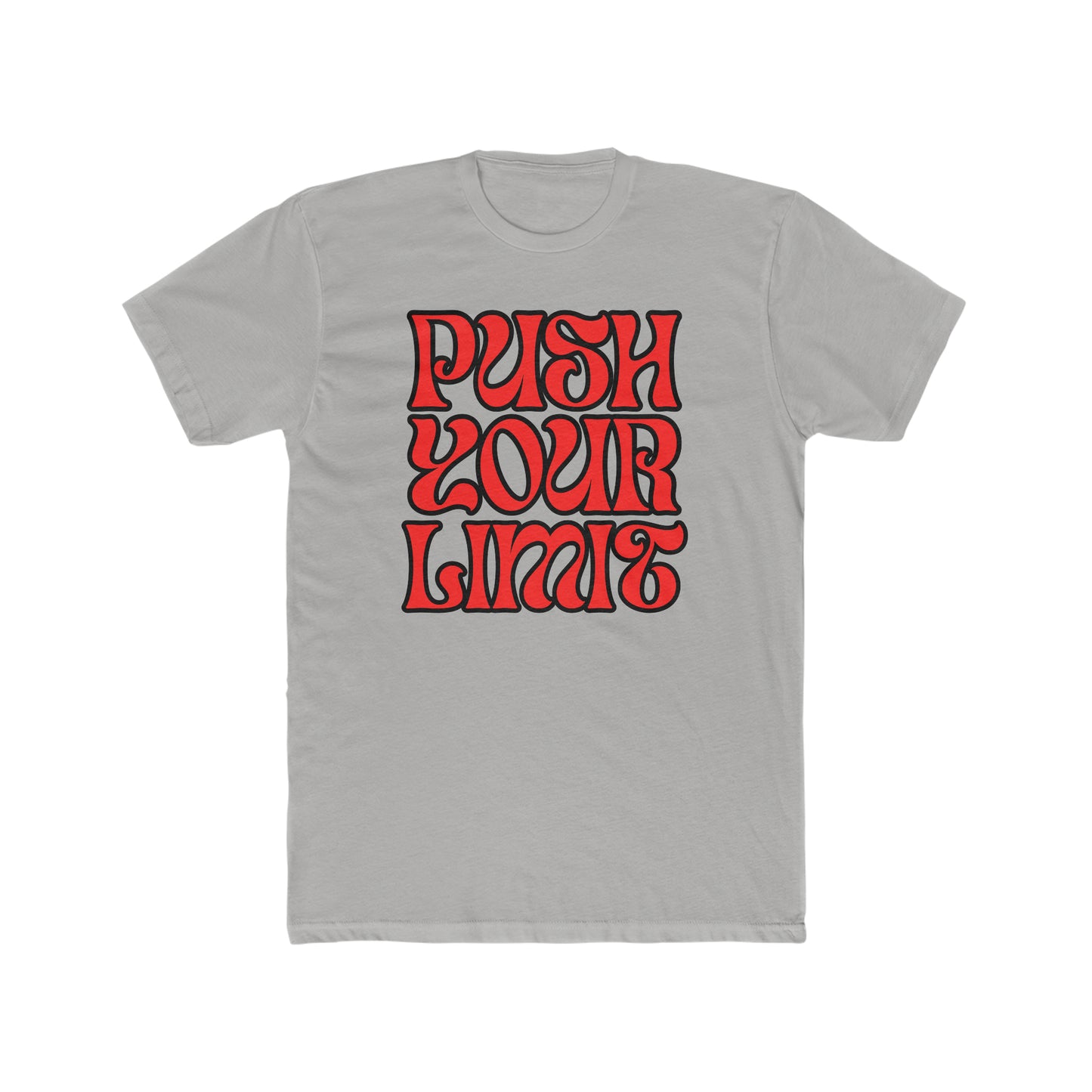 Push You Limit- Men's Cotton Crew Tee