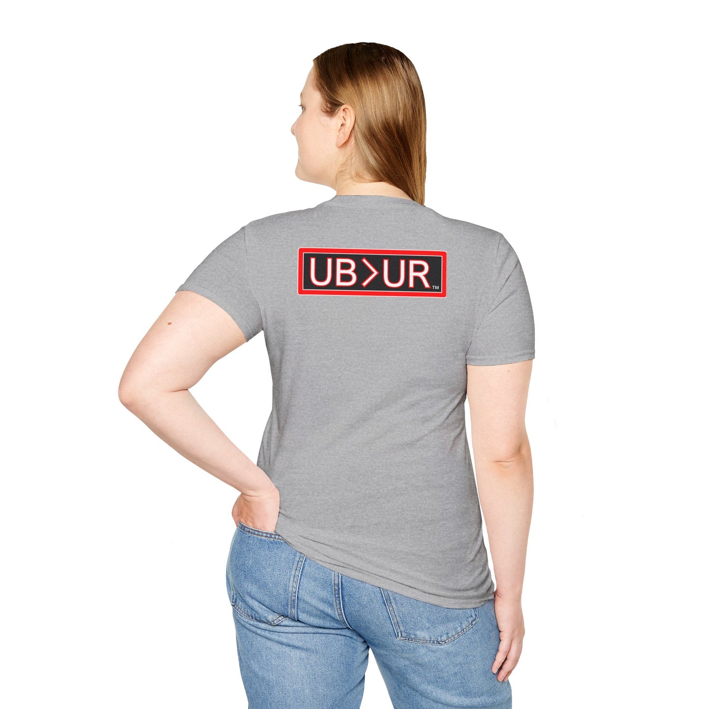 SUPERNATURAL-Unisex Softstyle T-Shirt-UB>UR on the back