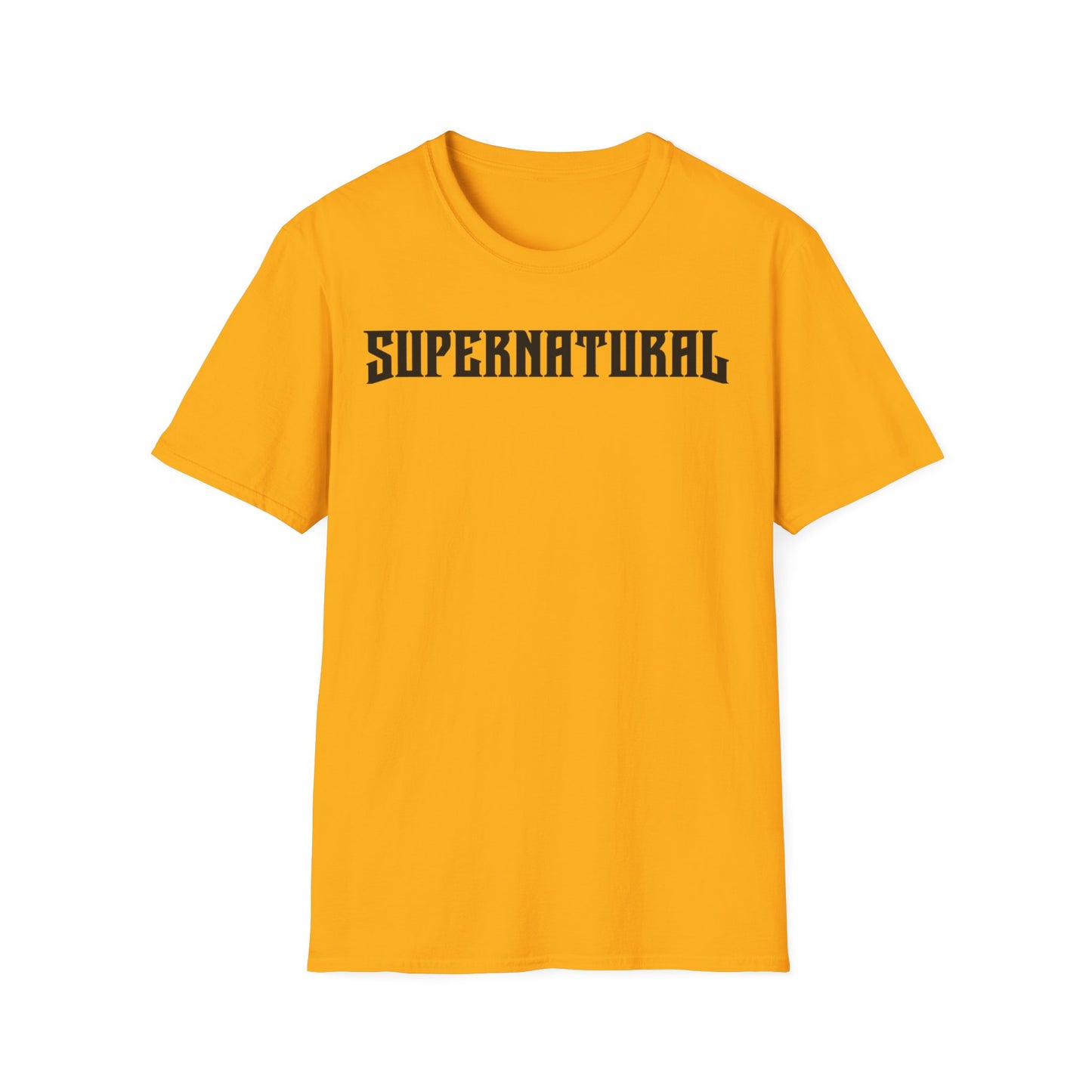 SUPERNATURAL-Unisex Softstyle T-Shirt-UB>UR on the back