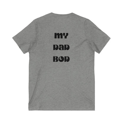 My Dad Bod-Unisex Jersey Short Sleeve V-Neck Tee