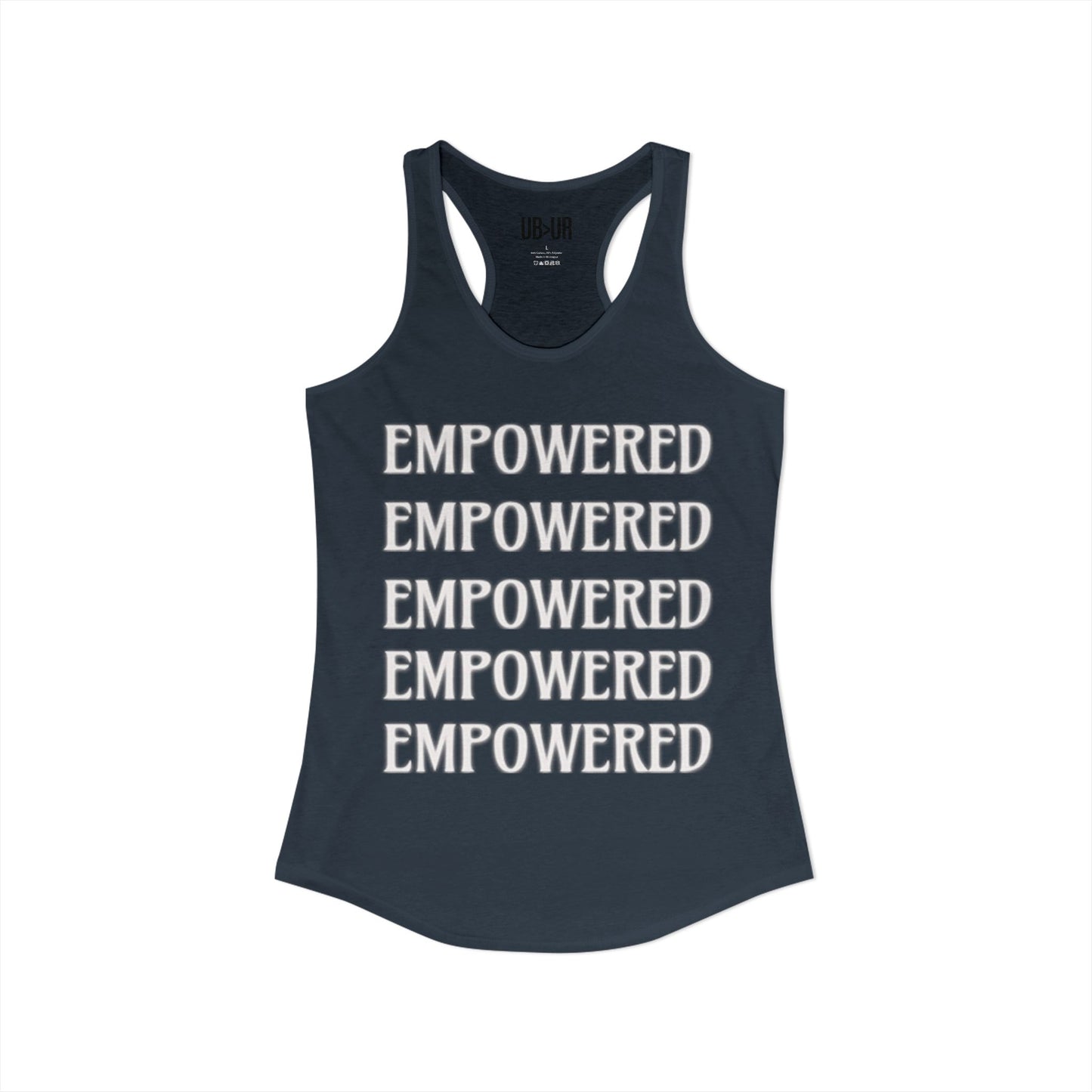 EMPOWERED-Women's Ideal Racerback Tank