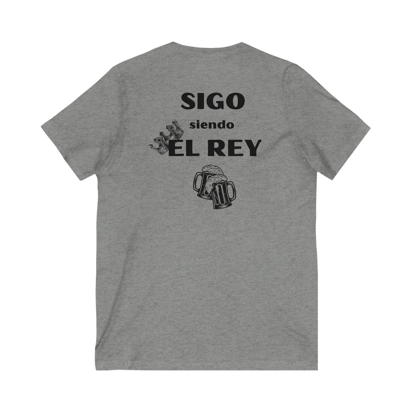 Sigo siendo el Rey- Unisex Jersey Short Sleeve V-Neck Tee