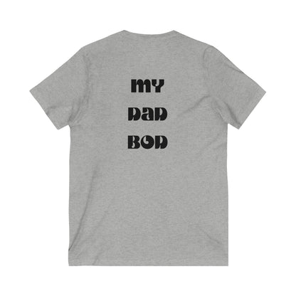 My Dad Bod-Unisex Jersey Short Sleeve V-Neck Tee