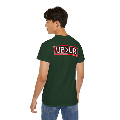 FAVORED Unisex Ultra Cotton Tee with UB>UR in the back