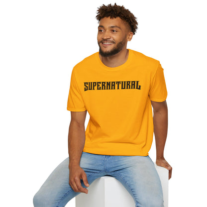 SUPERNATURAL-Unisex Softstyle T-Shirt-UB>UR on the back