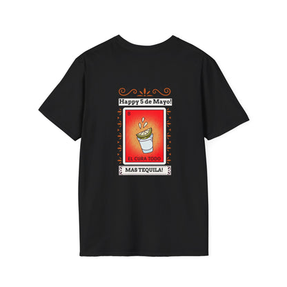 CINCO DE MAYO-MAS TEQUILA, Unisex Softstyle T-Shirt